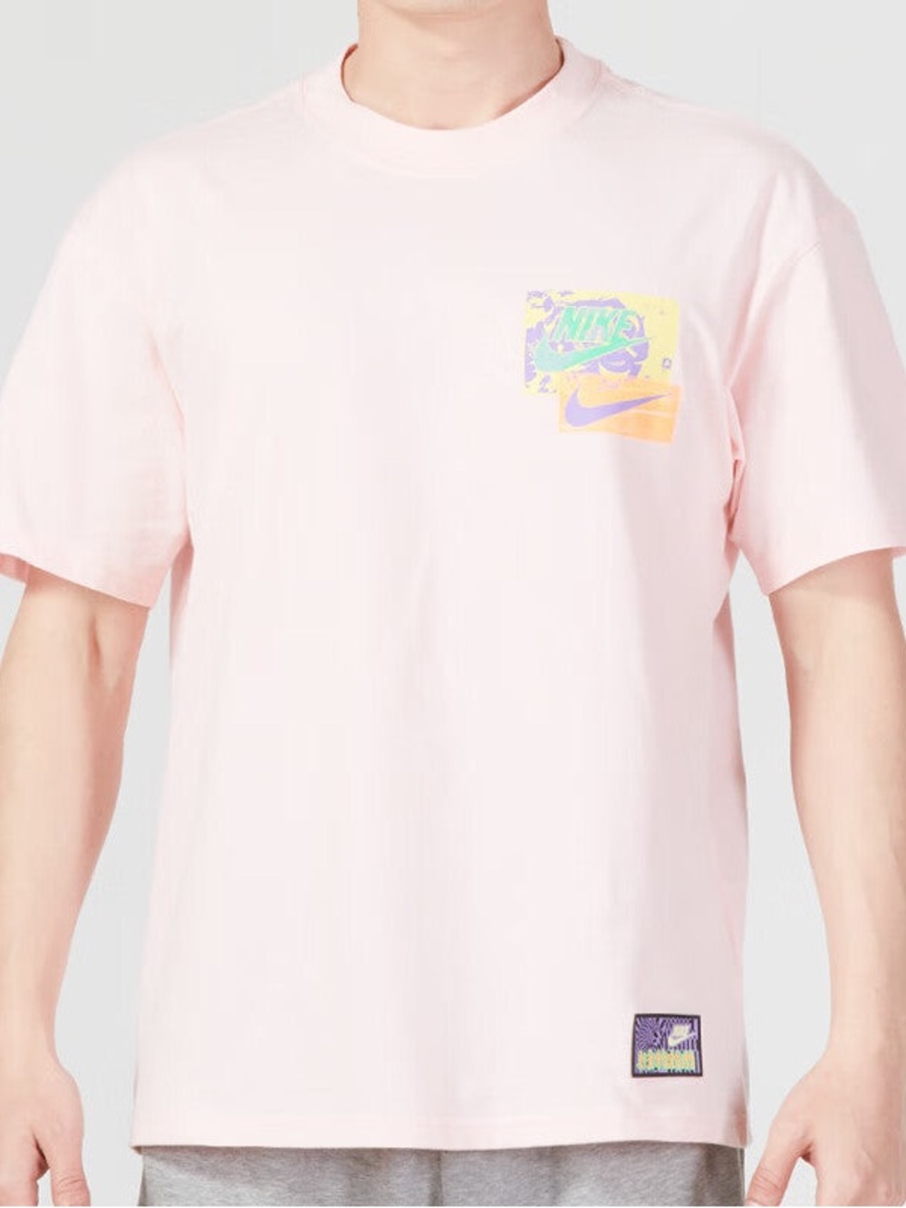 Nike Behind Graffiti T-Shirt Tee Loose Fit XS Streetwear